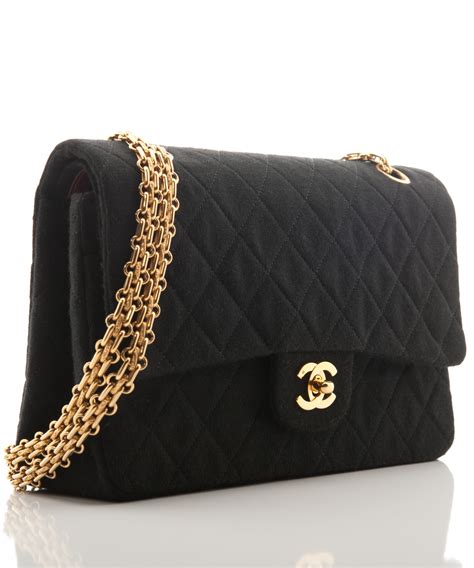 chanel black quilted jersey flap bag cost|Chanel Quilted Jersey CC Flap Bag .